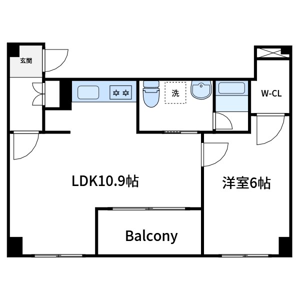 フレンシア田端道灌山 間取り