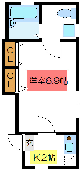 ライティングハウス小岩 間取り