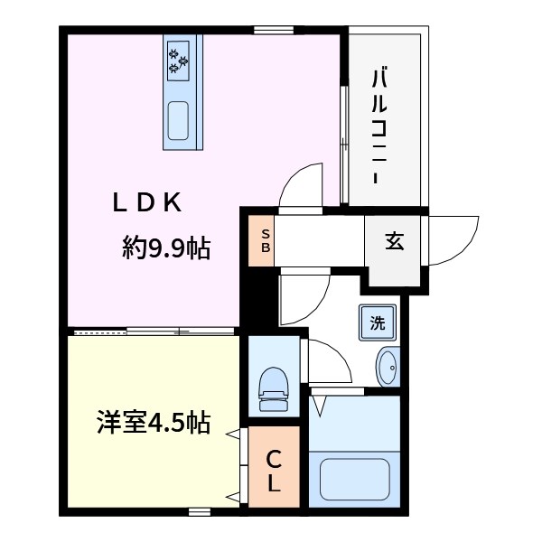 EMINENT北綾瀬 間取り図