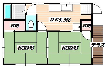 コーポヤマキ 間取り