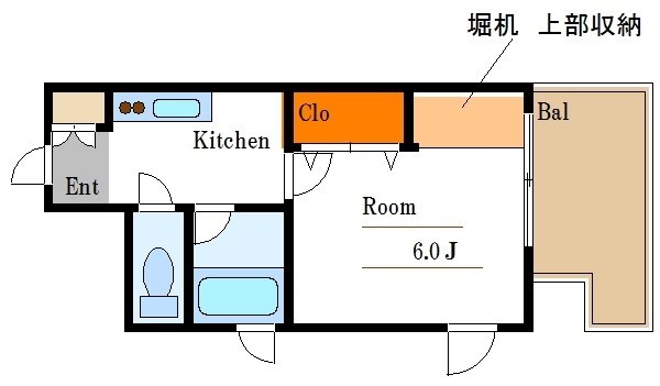 ラクラス木場公園 間取り図