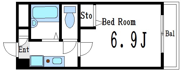 プライムアーバン平井  間取り図