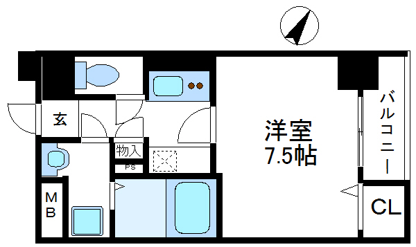 ヒルズ飛鳥山 間取り