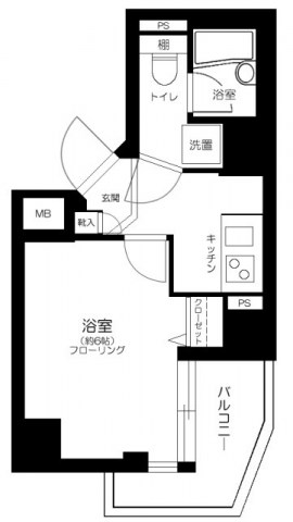 ガーラ文京本駒込 間取り