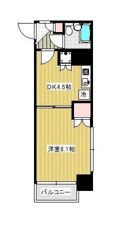 ビバリーホームズ越中島  間取り