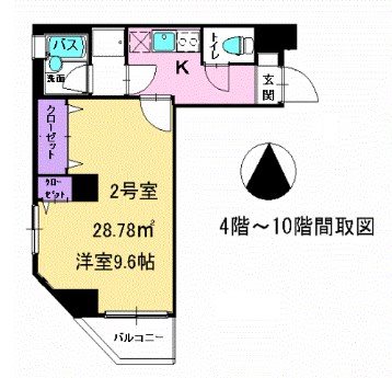 ヴェルデムーロ 間取り図