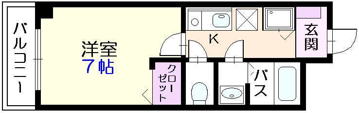 C３P３千歳 間取り図