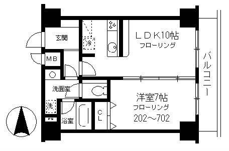 リオヴェルジュ 間取り