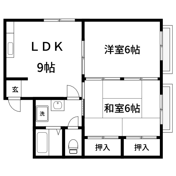 成岡マンション 間取り