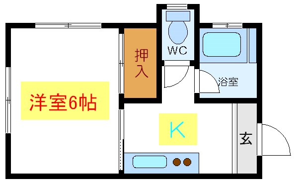 トモミ荘 間取り