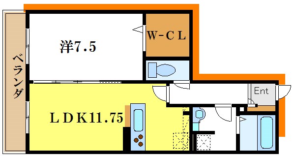 メゾンルミエール  間取り