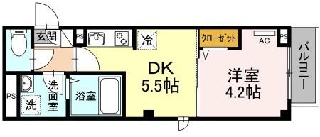 メゾン二長町 間取り