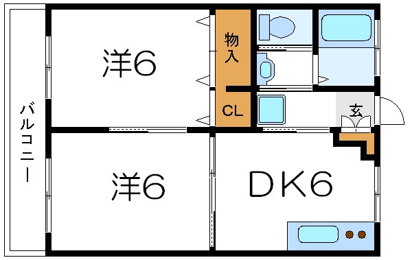 仁幸マンション 間取り図