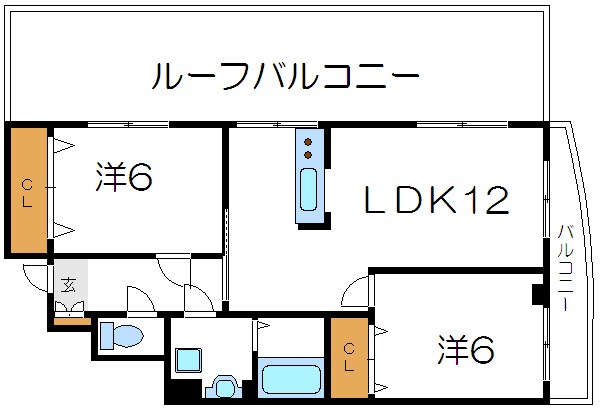 ＹＫビル関口 間取り図