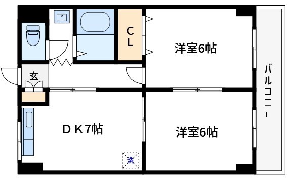 綾瀬グリーンハイツ 間取り