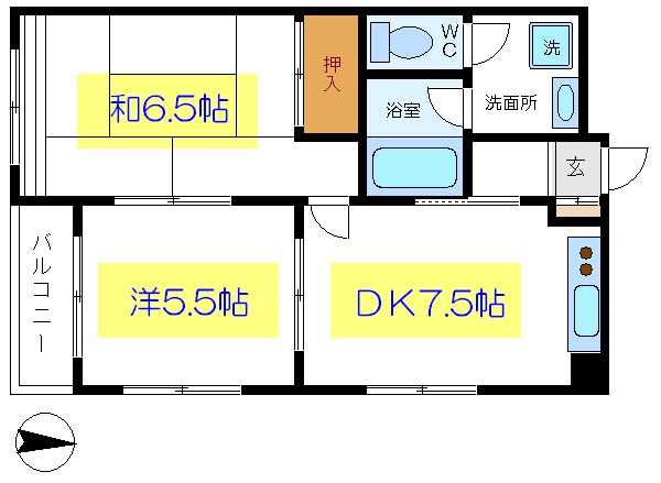 フォーレスト 間取り図