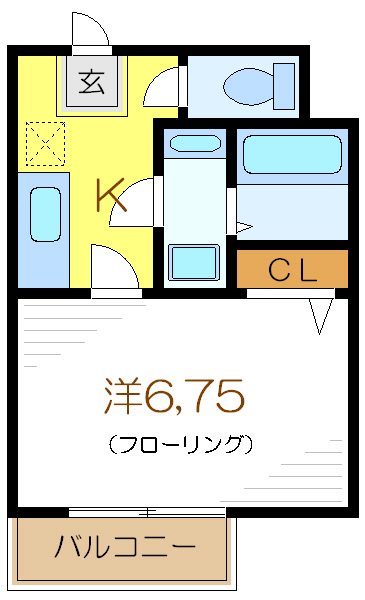 ラウンドエイト第3  間取り