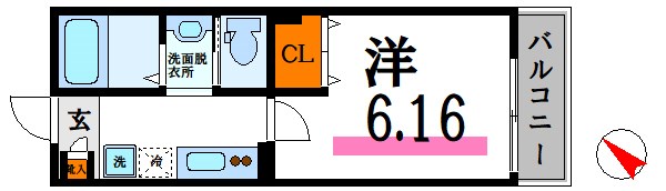 シャイネクス高砂  間取り