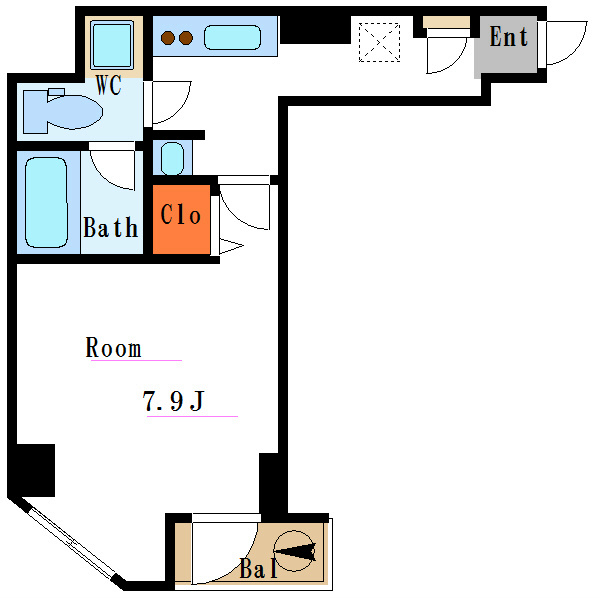 グランフォース森下 間取り図