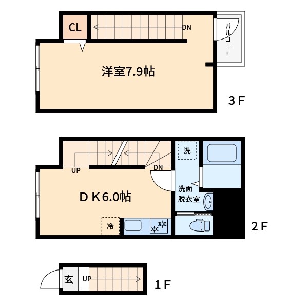 Colza柴又 間取り