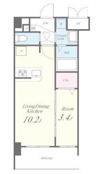 クラシィコート 間取り図