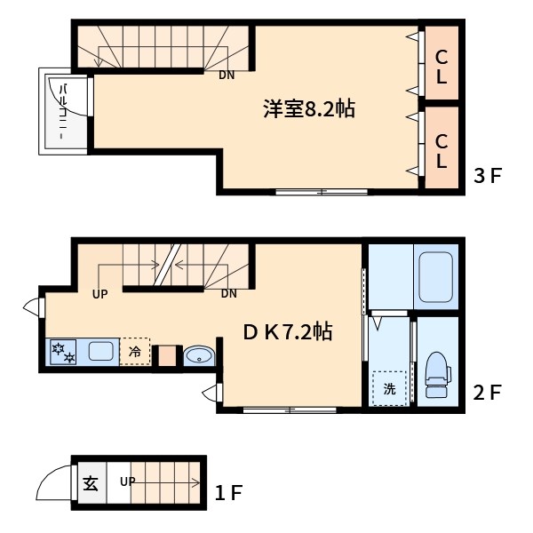 Colza柴又 間取り