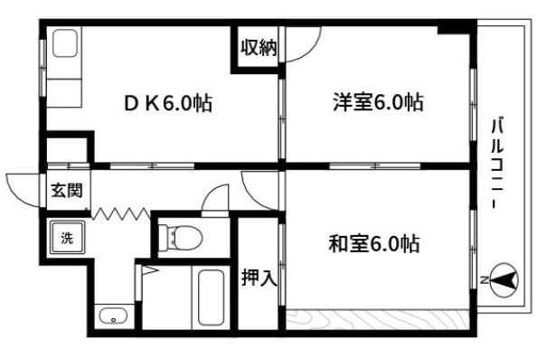 リヴハイム杉浦 間取り