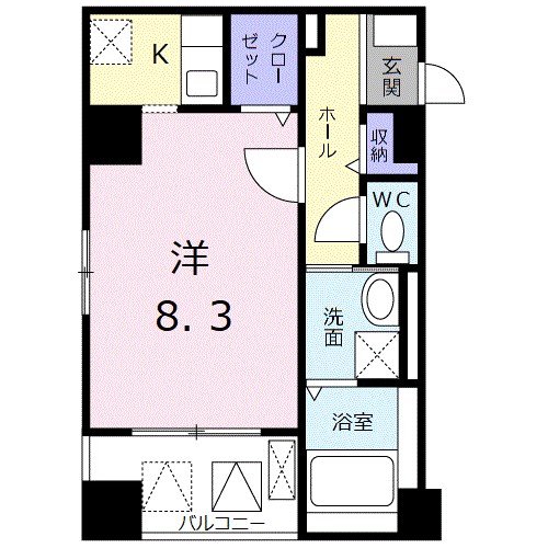 カンタベリー　ベルズ 間取り