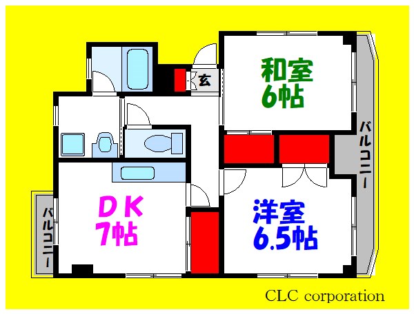 ルシオール塩焼 間取り