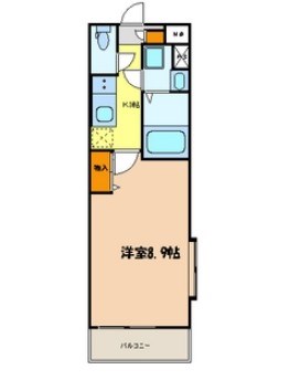 アクシス瑞江 間取り図