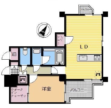 北千住ダイヤモンドマンション 間取り