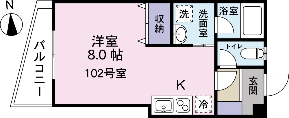 ジュネス亀戸Ⅱ 間取り