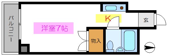 サンドシティハイツ 間取り