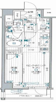 パレステージ西日暮里Ⅱ 間取り