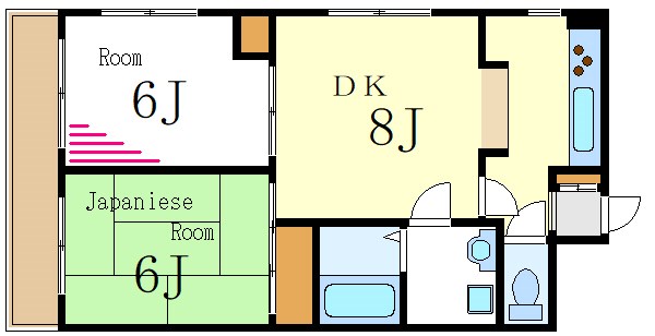 デュオ南篠崎Ｙ棟 間取り図