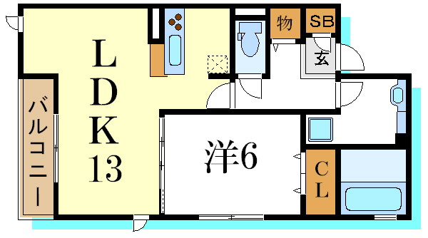 エテルナ瑞江 間取り図