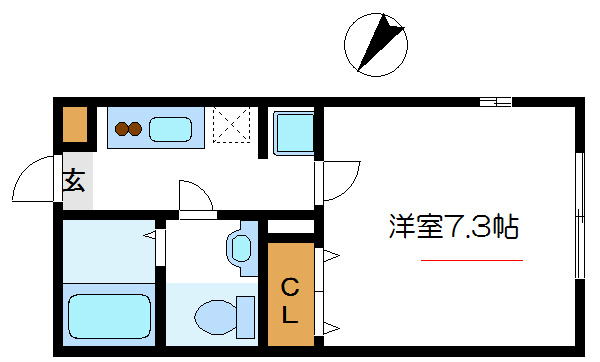 JCコート江戸川 間取り図