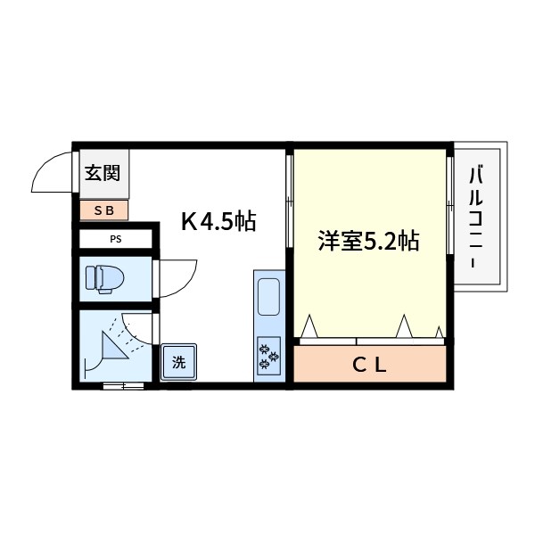 アスパイアレジデンス  間取り図