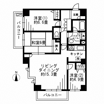 FOREST　HOUSE(フォレストハウス)   間取り図