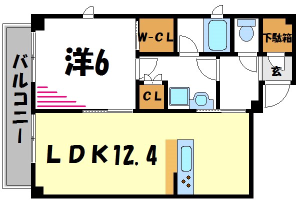 HIGASHIKOMATSUGAWA PARK RESIDENCE  間取り