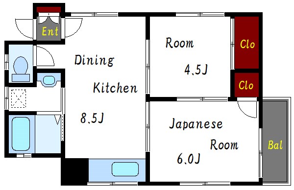 オガタコーポ 間取り