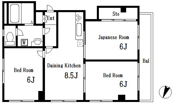 T's　garden 小岩 間取り