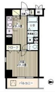 ＭＬコート木場  間取り図