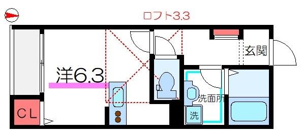 ノアールブラン小岩 間取り