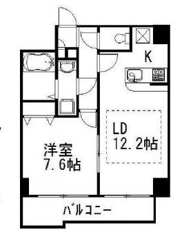 カトル・セゾン  間取り図