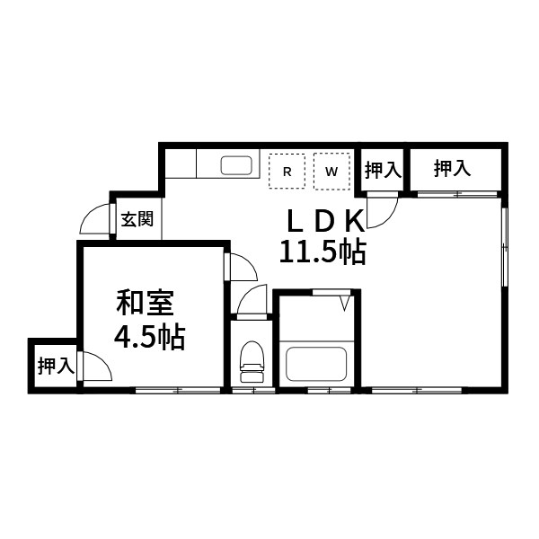 深谷荘 間取り