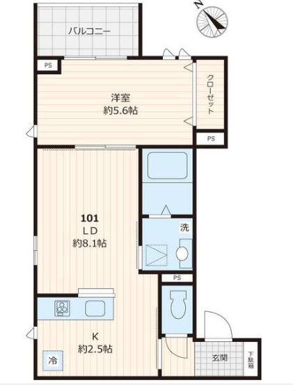 リブライズ  間取り図