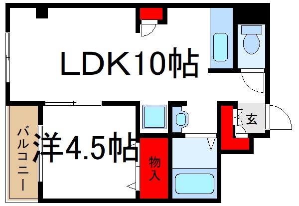 エメラルドグリーンハイツ 間取り