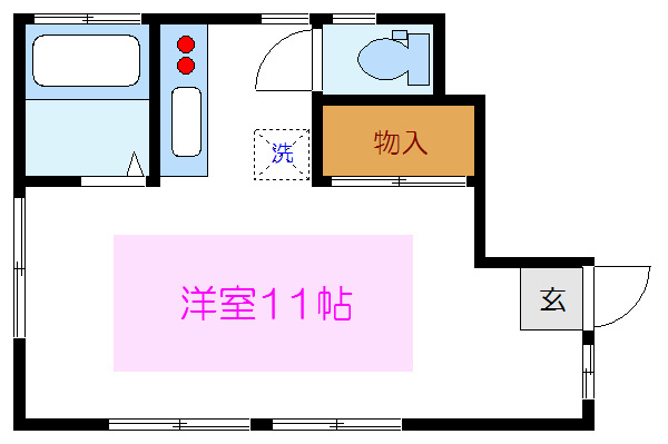 コーポユウセイ  間取り図