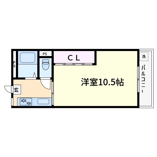 安藤コーポ 間取り図